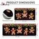 thumbnail image 2 of Alfombra Tailus Gingerbread 43 × 74 cm y 43 × 120 cm – Juego, 2 of 7