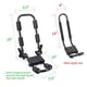 thumbnail image 3 of Porta Kayak Plegable en J con Correas Leader Accessories, 3 of 6