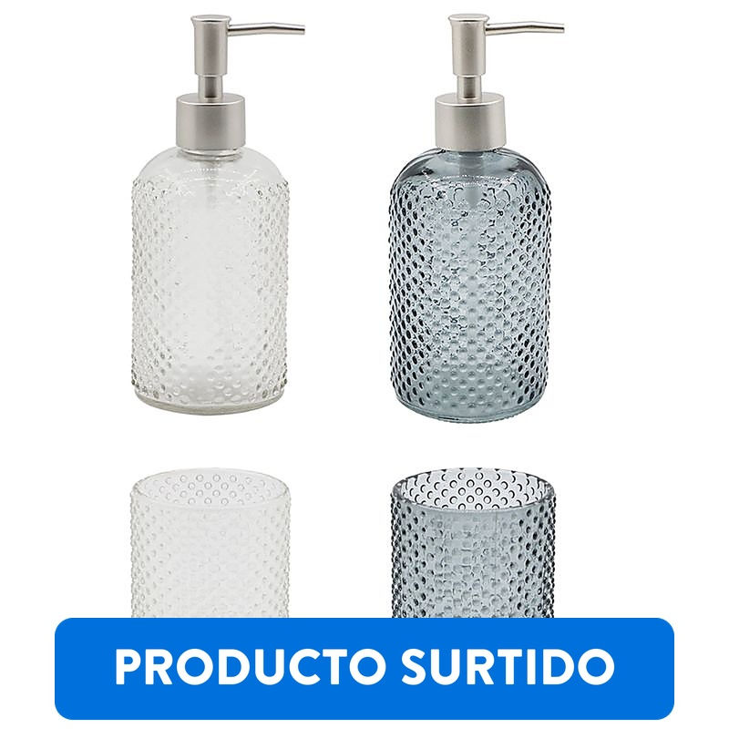 Mainstays - Set De Baño 2 Pzas. Vidrio - Producto Surtido