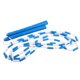 thumbnail image 3 of Cuerda para saltar ajustable con cuentas para saltar, ejercicio fitness azul + blanco, 3 of 5