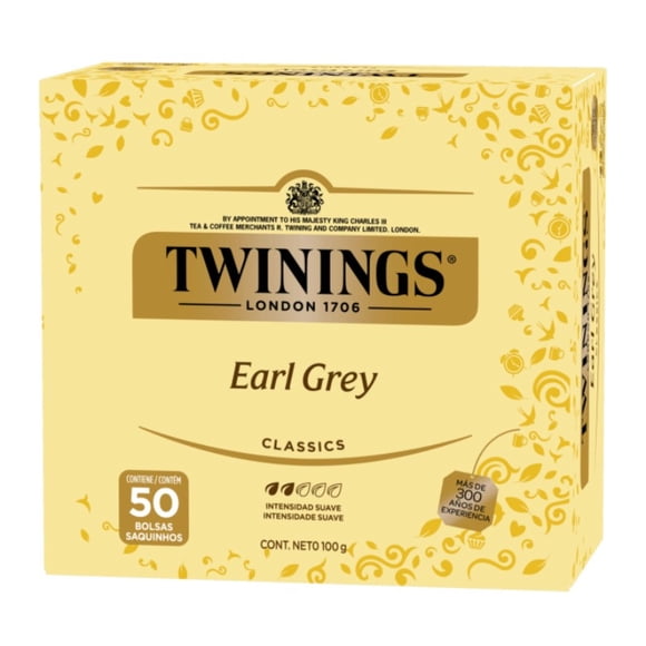 Té Earl Gray Caja, 50 un