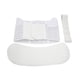 thumbnail image 5 of Cinturón de Soporte de Maternidad Blanco de REGALWOVEN para Embarazo, Abdomen, Vientre, Espalda, Banda de Refuerzo Blanco M, 5 of 7