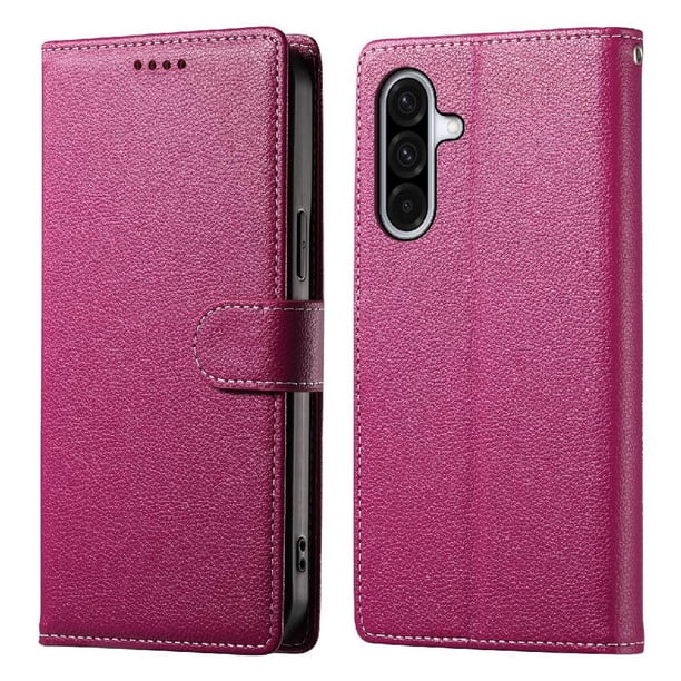 Funda para FOXDOCK Samsung Galaxy A36– Cuero Premium, 3 ranuras para tarjetas, Protección contra impactos