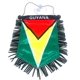 thumbnail image 1 of Bandera para coche PRK 14 Guyana – decoración para espejo retrovisor, 1 of 4