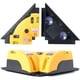 thumbnail image 2 of Nivel Escuadra Laser Nivelador Regla 90 Angulo Recto Esquina, 2 of 9