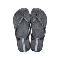 Sandalia Mujer Negro Glitter Fem Ipanema