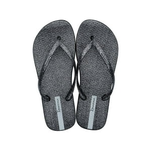 Sandalia Mujer Negro Glitter Fem Ipanema