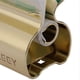 thumbnail image 3 of Exprimidor de tubos de pasta de dientes XYKEEY, juego de 2 unidades, metal dorado, 3 of 7