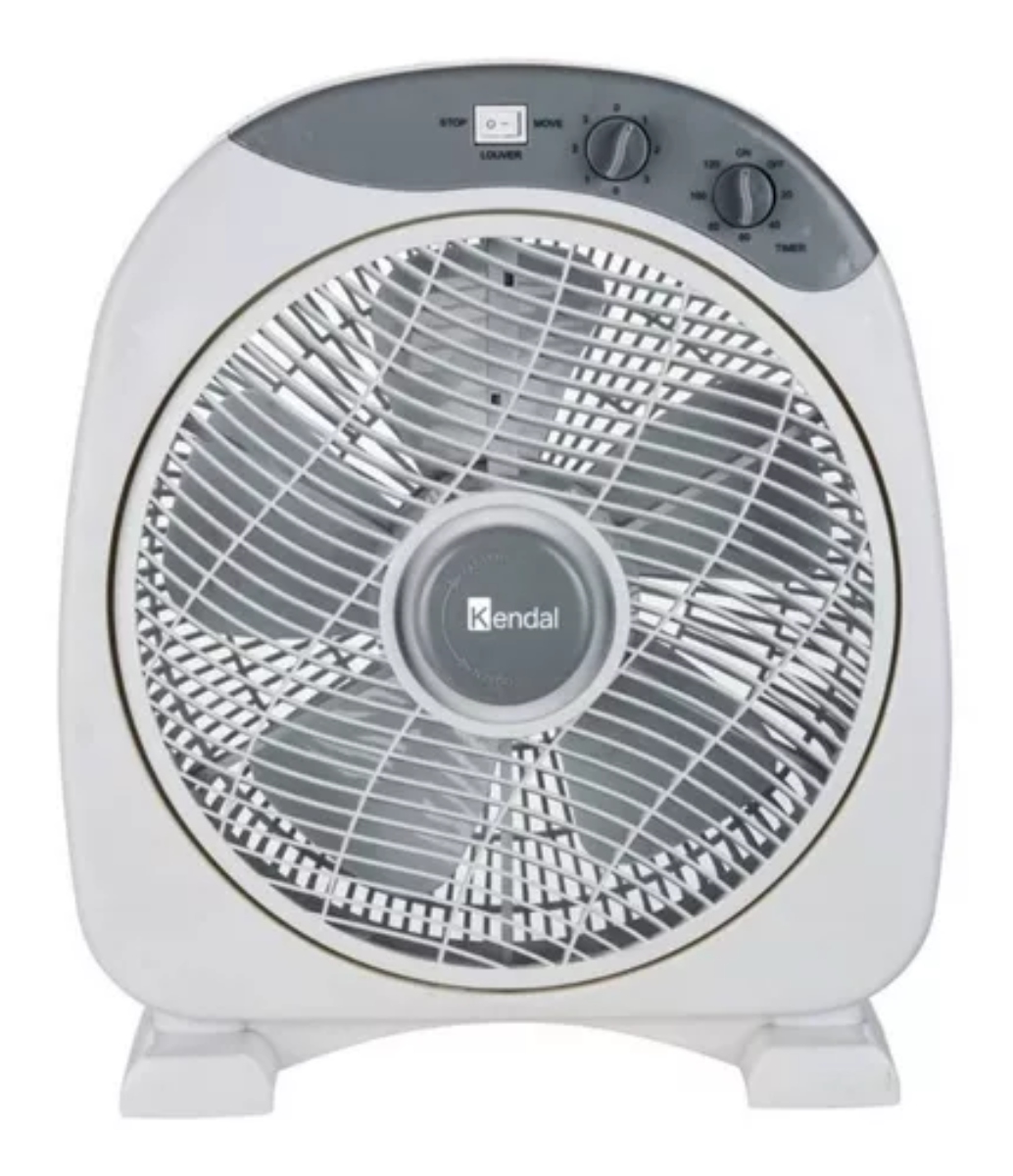 Kendal - Ventilador Box 12"" Kf12B3 Blanco