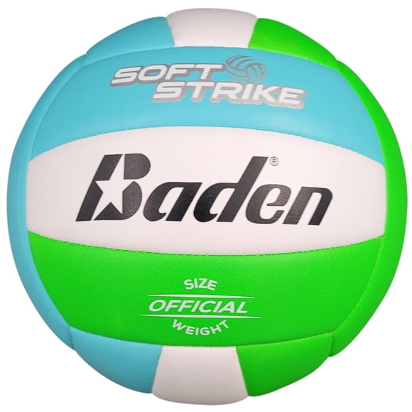 Voleibol Baden Soft Strike – Tamaño Oficial – Azul/Verde