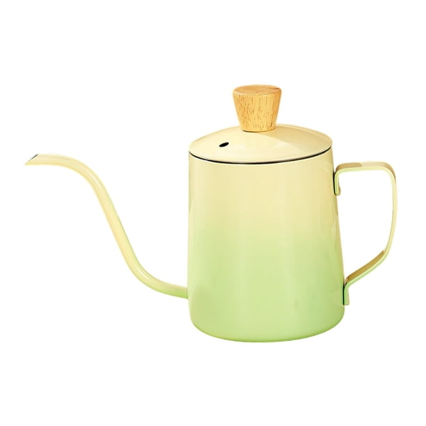 Relocador De Cisne De 350 Ml Sobre El Café Hervidor De Café Multifuncional Goteo De Goteo De Gotas De Goteo Verde