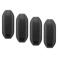 Magideal - 2 Pares De Almohadillas Para Pies De Equipaje, Maleta, Bolso De Pie, Tachuelas Para Pies, Tachuelas Para Equipaje, Patas Laterales Para Maleta, Bolsas , Estilo C