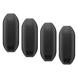 Magideal - 2 Pares De Almohadillas Para Pies De Equipaje, Maleta, Bolso De Pie, Tachuelas Para Pies, Tachuelas Para Equipaje, Patas Laterales Para Maleta, Bolsas , Estilo C