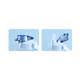 thumbnail image 2 of Botella De Agua De 2 Litros Con Pajita Fitness, 2 of 4