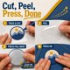 thumbnail image 3 of Cinta Adhesiva de Tela Badge Magic – 4 Hojas Sin Costura para Apliques e Insignias, 3 of 8
