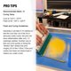 thumbnail image 5 of Tinta para serigrafía Rapid Cure Gold Glitter 473 ml, 5 of 6