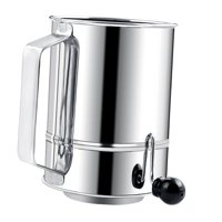 Bothyi - Tamiz De Azúcar Para Hornear De Acero Inoxidable, Utensilios De Cocina Para Equipos De Horneado, 5 Tazas