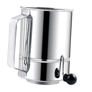 Bothyi - Tamiz De Azúcar Para Hornear De Acero Inoxidable, Utensilios De Cocina Para Equipos De Horneado, 5 Tazas