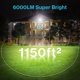 thumbnail image 3 of Reflector LED Olafus, 60 W, 6000 lm, 6500 K, IP66, resistente al agua, 3 of 8