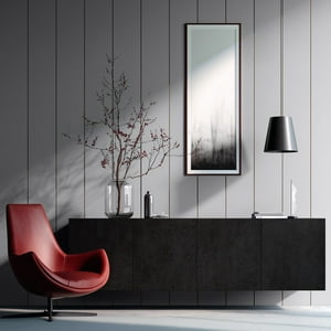 Masisa - Revestimiento Pigmentado Tableado Gris Grafito 12X298X2500