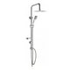 thumbnail image 1 of Ducha Columna Con Llave De Paso Cuadrada Acero, 1 of 3