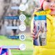 thumbnail image 5 of Jude Bellingham-theme One-Touch Pop Top Water Bottle Stainless Steel Leak-Proof Sports Children's Bottle blue 12oz, 5 of 6