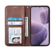 thumbnail image 4 of Funda Flip FOXDOCK para Xiaomi Redmi 15 4G , Estilo Billetera con Diseño Rombo, Correa de Mano y Soporte, Uso Diario, 4 of 6