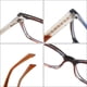 thumbnail image 5 of Lentes de Lectura HOOBAY con Protección Contra Luz Azul en Montura de Ojo de Gato Degradada, 5 of 7