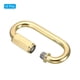 thumbnail image 3 of Uxcell 5mm Enlaces Rápidos de Cadena de Cobre, 2pcs Conector de Cadena de Bloqueo de Tornillo para Candelabro y Mochila, 3 of 6