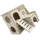 thumbnail image 3 of Casa de madera para hámster, juguete resistente a las mordeduras, casa de escondite para hámster, accesorios para hámster, 3 of 8