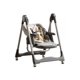 thumbnail image 2 of Silla Para Comer Y Mecedora 2 En 1 Multifuncional Plegable Y Bandeja Extraible Gris, 2 of 5