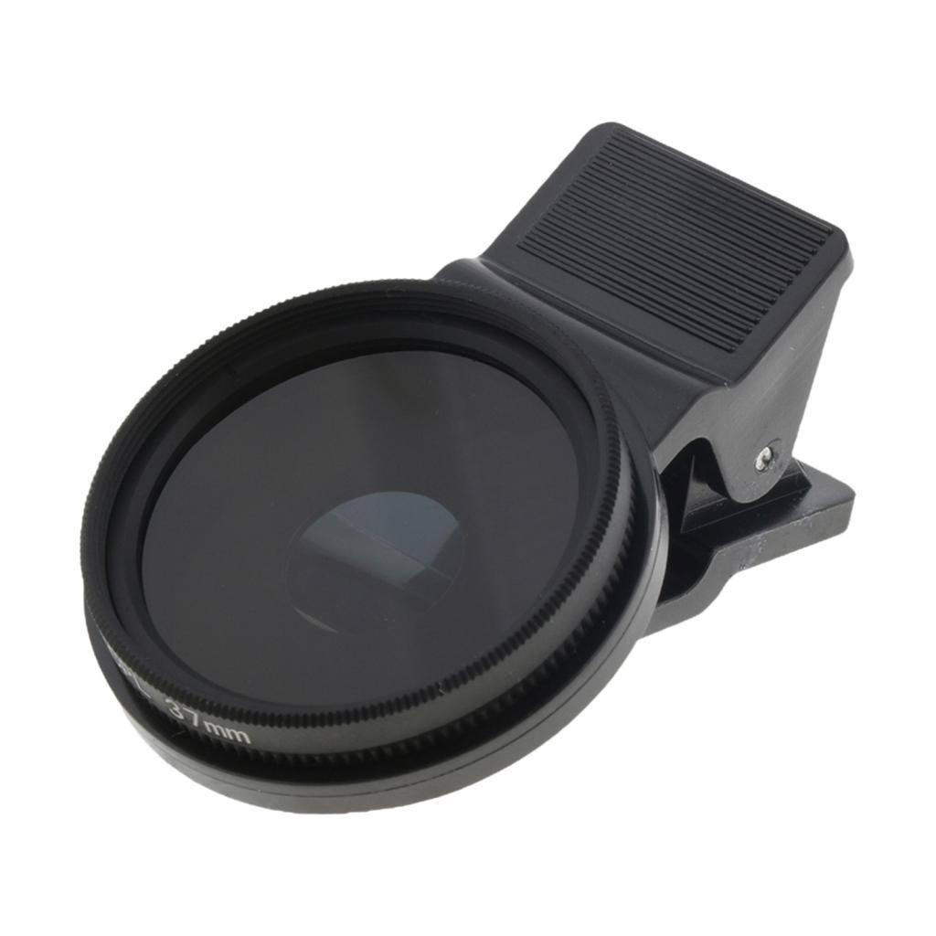 Bothyi - Filtro De Lente Cpl Polarizador De Teléfono De 37Mm Desmontable Duradero Portátil Versátil
