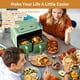 thumbnail image 3 of Forro de papel desechable Air Fryer, 100 unidades, para Ninja DZ201, 3 of 6