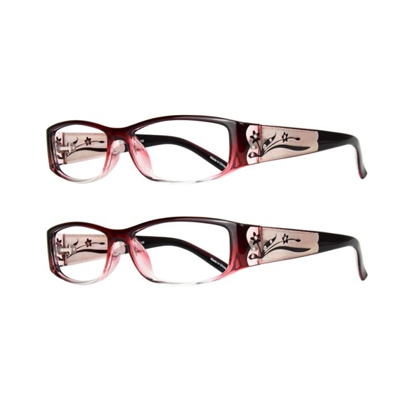 Gafas de lectura EYEBOGO Kaylee Burdeos 2 unidades 1.25