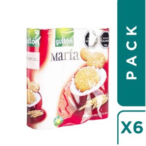 Pack 6 Galletas Maria Gullon 600 Grs C/U