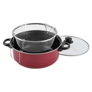 Importclick - Olla Freidora Antiadherente Cocina Con 3 Piezas