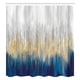 thumbnail image 1 of Cortina de ducha con relieve de mármol, impermeable, resistente al moho, cortina de baño con impresión digital, poliéster grueso, decoración, 1 of 5