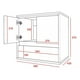 thumbnail image 3 of Vanitorio Colgante Baño Flotante Mueble Para Bacha De Apoyo, 3 of 5