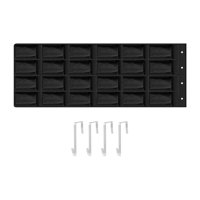 Magideal - Organizador De Zapatos Con Bolsillos Grandes Sobre La Puerta, 24 Bolsillos, Armario, Almacenamiento De Zapatos Colgante, Zapatero Para Accesorios, Jug