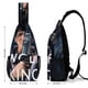 thumbnail image 2 of Rey Lobo Riñonera Bandolera con Estampado Integral para Hombres y Mujeres, Bolso Cruzado Gráfico de Tendencia, Mochila de Hombro Streetwear para Ciclismo y Deportes, Riñonera Versátil Casual, 2 of 6