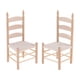 thumbnail image 2 of Mini Silla De Madera Para Casa De Mu?ecas, 2 Uds., 1/12, Muebles En Miniatura, Madera Natural, 2 of 5