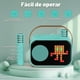thumbnail image 2 of Parlante Bluetooth JYX, Parlante Karaoke JYX Con 2 Micrófonos y 15 Efectos de Animación, D58G-T, 2 of 8