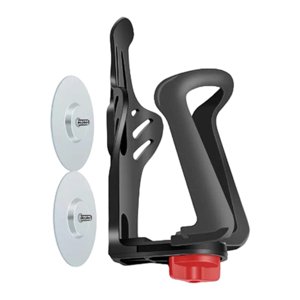 Ioensy - Portabotellas Para Bicicleta, Portátil, Ligero, Color Negro