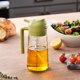 thumbnail image 3 of Botella FineDine 473 ml Rociador de Aceite de Vidrio Verde, 3 of 7
