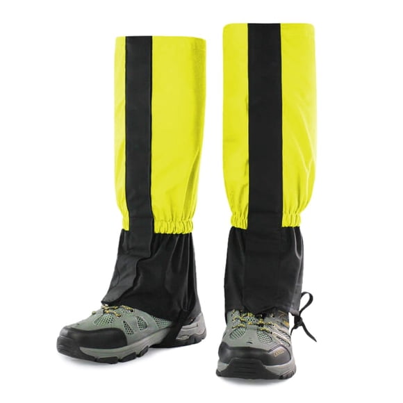Polaina de nieve FRC Campsor trekking outdoor/force, color amarillo flúor