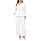 thumbnail image 1 of INSPIRE CHIC Conjunto de Traje de Pantalón de 2 Piezas para Mujer 2026 Blazers y Pantalones de Oficina Profesional XL Blanco, 1 of 5