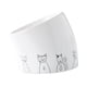 thumbnail image 4 of Cuenco De Cerámica Para Gatos, Práctico, Elegante, Estable, Antideslizante, Elevado, Para Comida Y Agua, Inclinado., 4 of 5