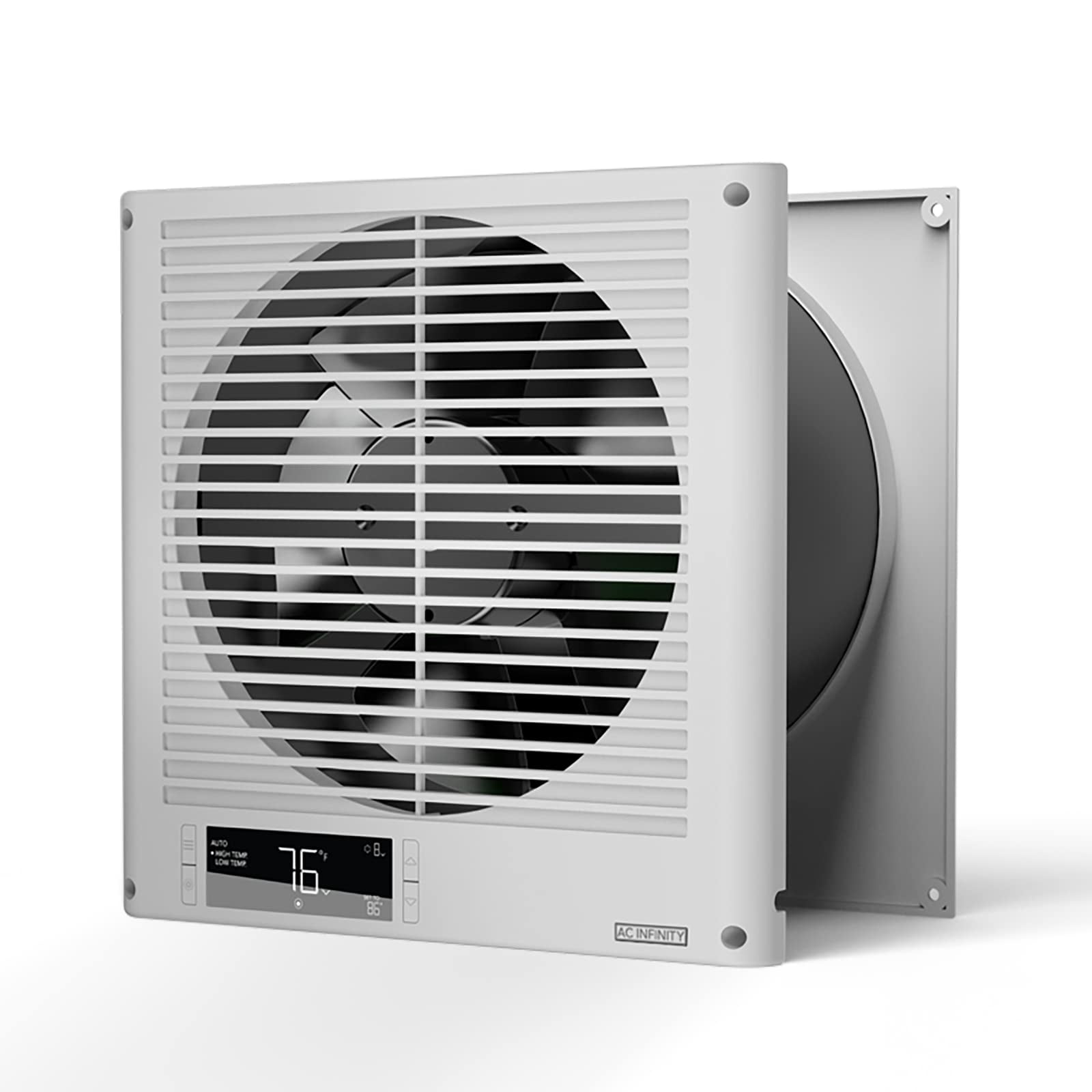 Ventilador De Habitación A Habitación Ac Infinity De 8 Pulgadas Con Controlador De Temperatura