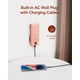 thumbnail image 3 of Cargador Portátil De 10000 Mah Con Cables Integrados Color Rosa Oscuro, 3 of 9