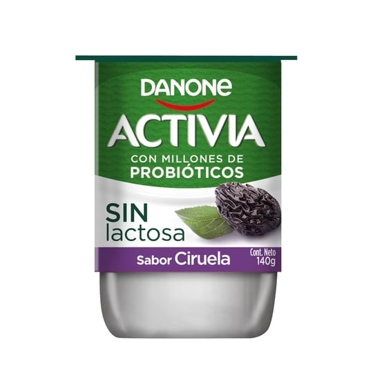 Yoghurt Con Probiótico Sabor Ciruela Pote 140 g Activia